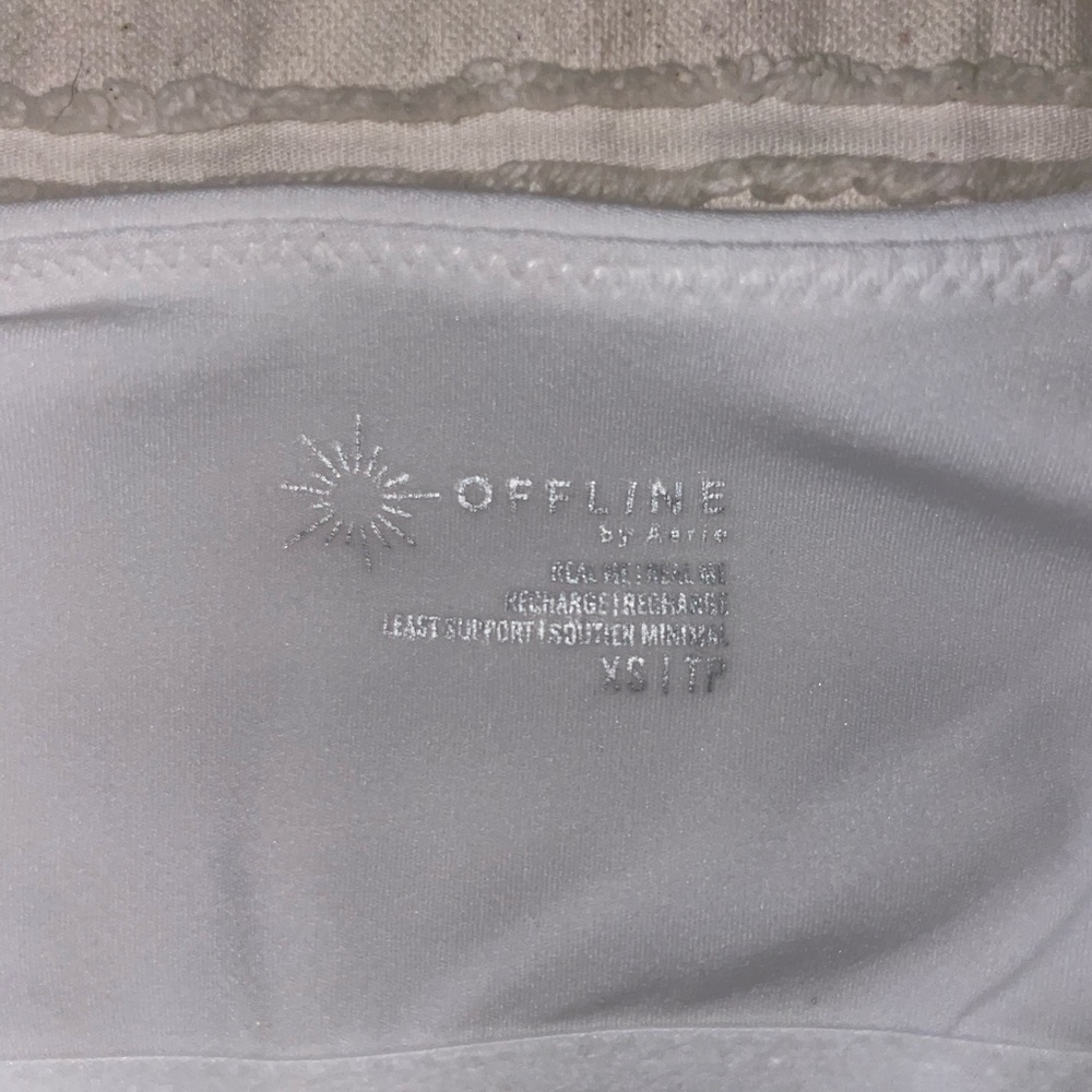 Offline by Aerie Real Me tank top || White || Size XS - Picture 3 of 4